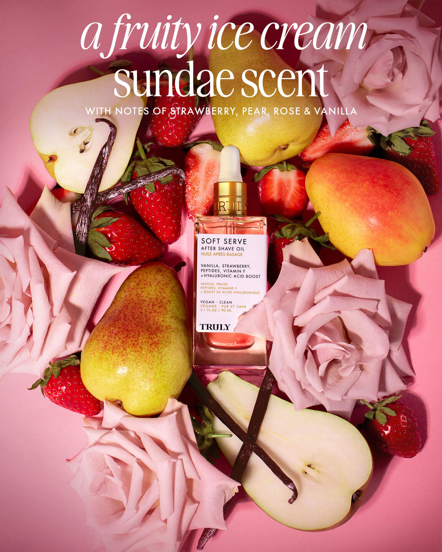 TRULY® 🍓 Aceite Post-Afeitado 2X1 IMPORTADO 🇺🇸