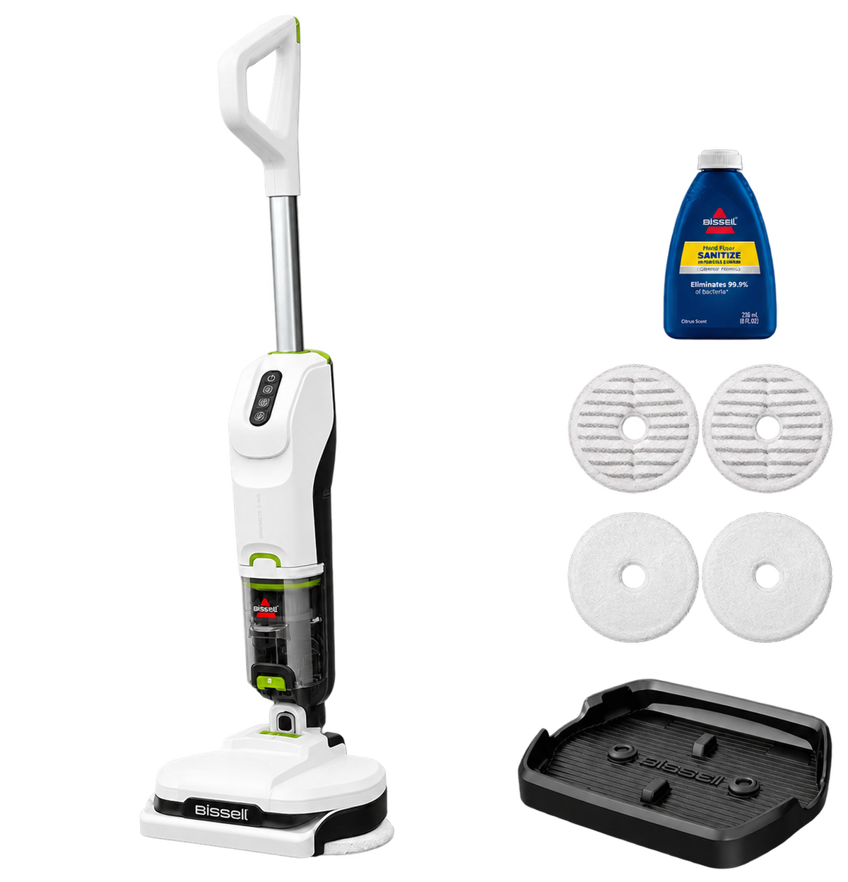 BISSELL SpinWave - Aspiradora 3 en 1, Automática y de Mano (Superligera y Portátil)